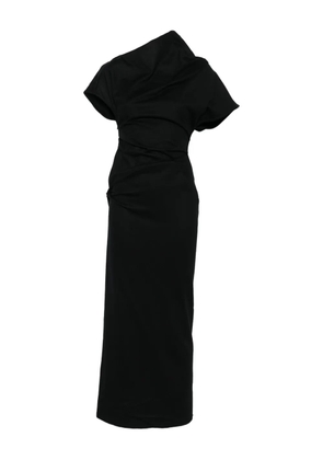 ENTIRE STUDIOS Flop high-neck midi dress - Black