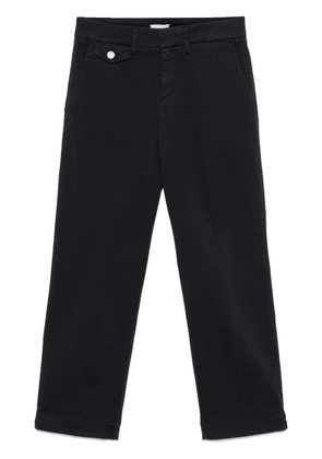 LIU JO cropped chinos - Blue