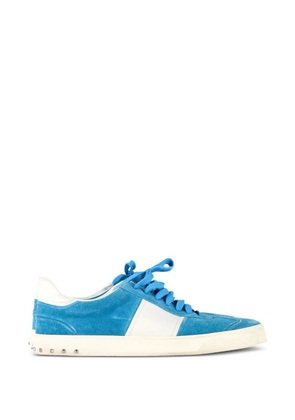 Valentino Garavani Pre-Owned suede sneakers - Blue