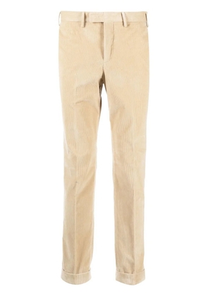 PT Torino slim-cut corduroy trousers - Neutrals