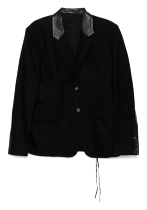 Mastermind World single-breasted blazer - Black
