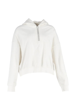 Brunello Cucinelli Vintage embellished hoodie - White