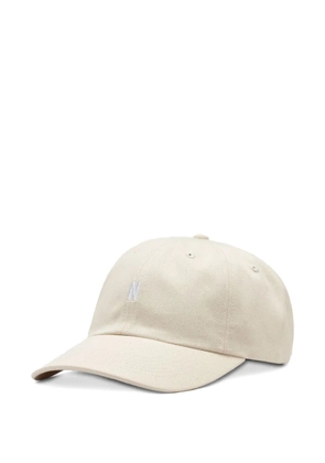 Norse Projects twill logo-embroidered cap - Neutrals