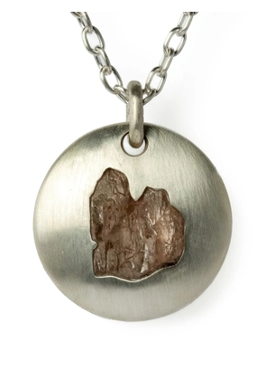 Parts of Four Disk necklace - Silver