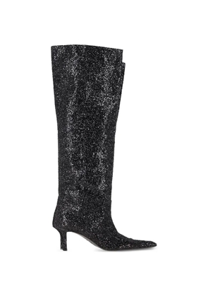 Pre-Owned Alexander Wang Viola slouch glitter boots - Black