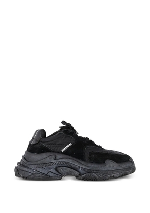Balenciaga Pre-Owned Triple S lace-up sneakers - Black