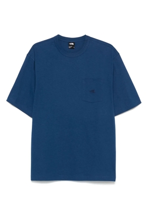 The North Face logo-embroidered T-shirt - Blue