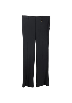 Gucci Pre-Owned flat-front tailored trousers - Black