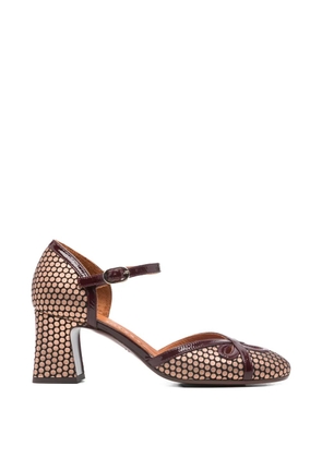 Chie Mihara Fedda round-toe pumps - Gold