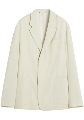 Lanvin single-breasted blazer - White