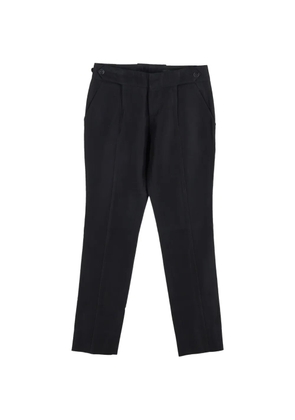 Gucci Pre-Owned button-detail concealed-fastening trousers - Black