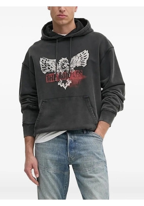 The Kooples eagle-print hoodie - Grey