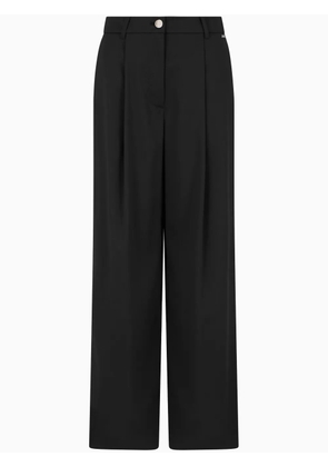 Armani Exchange straight-leg trousers - Black