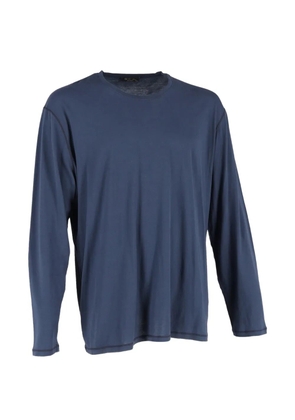 Loro Piana Pre-Owned crew-neck long-sleeve T-shirt - Blue