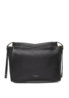 GIANNI CHIARINI Ottavia textured-leather shoulder bag - Black