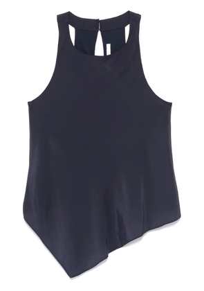 Patrizia Pepe boat-neck top - Blue