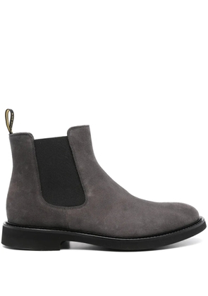Doucal's pull-on suede Chelsea boots - Grey