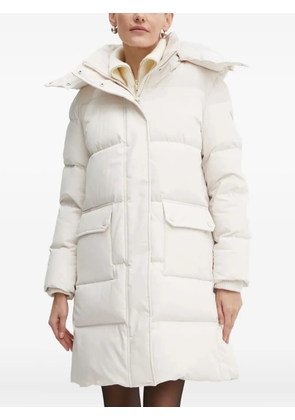 GUESS USA hooded puffer jacket - Neutrals