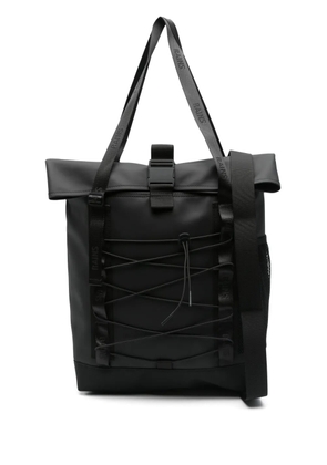 Rains Trail Rolltop tote bag - Black