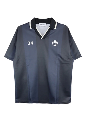 AMBUSH Soccer striped T-shirt - Blue