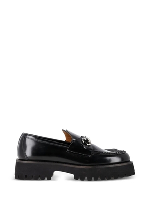 Gucci Pre-Owned Horsebit platform loafers - Black