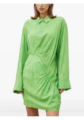 HERSKIND all-over pattern mini dress - Green