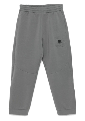 HUGO logo-embossed track pants - Grey