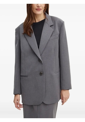 SIMONA CORSELLINI buttoned jacket - Grey