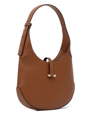 BOSS leather tote bag - Brown