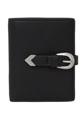Karl Lagerfeld Jeans buckle-fastening bi-fold wallet - Black