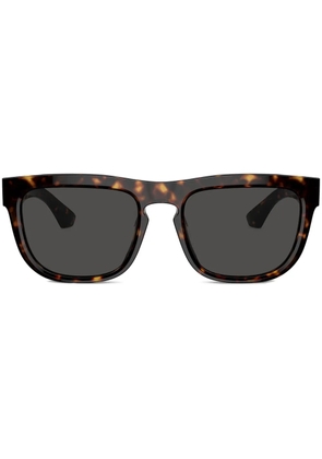 Burberry Eyewear tortoise-shell square frame sunglasses - Brown