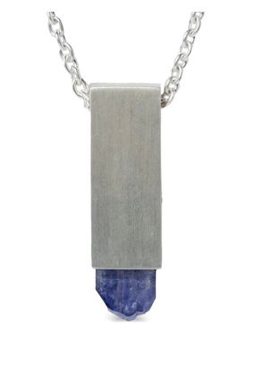 Parts of Four Talisman Cuboid necklace - Silver