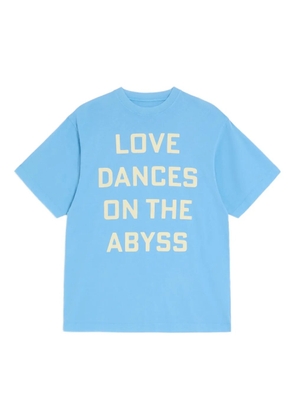 Valentino Garavani printed oversized T-shirt - Blue