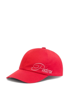 Patou logo-embroidered cap