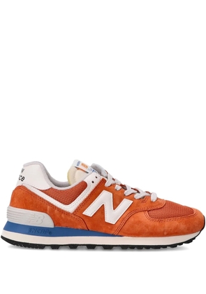 New Balance 574 panelled sneakers - Orange
