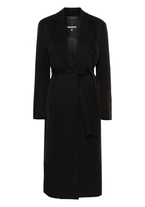 Patrizia Pepe belted coat - Black