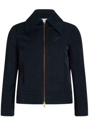 Patou zip-front jacket - Blue