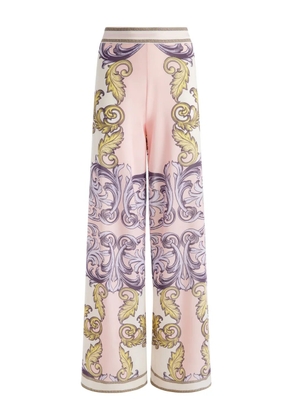 alice + olivia Athena wide-leg trousers - Pink