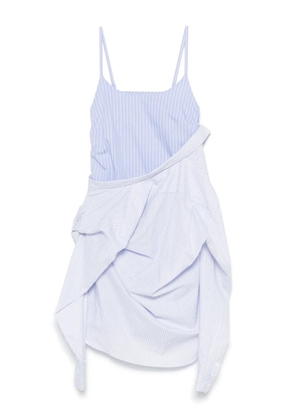 Charles Jeffrey Loverboy Hug cotton dress - Blue