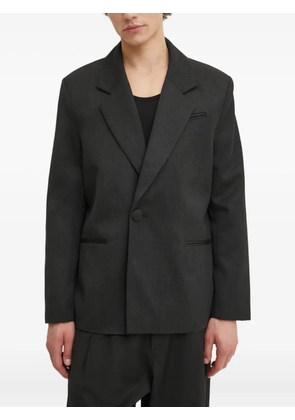 Won Hundred single-breasted notched-lapel suit - Grey