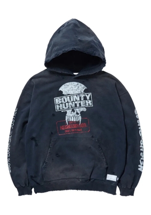 Neighborhood x Bounty Hunter graphic-print hoodie - Black