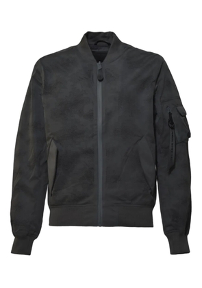 Alpha Industries camouflage-pattern zip-up bomber jacket - Grey
