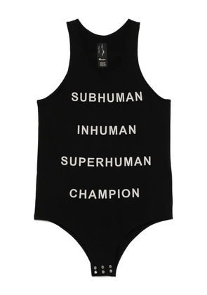 Rick Owens X Champion slogan-print vest - Black