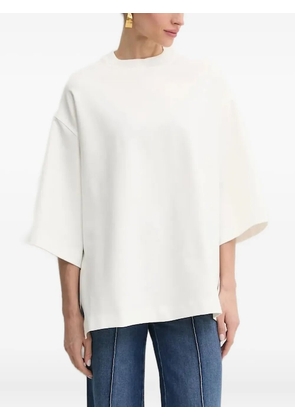 Liviana Conti round-neck blouse - White