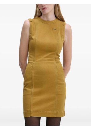 G-Star RAW logo-plaque dress - Neutrals