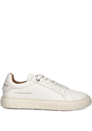 Alexander Smith leather lace-up sneakers - White