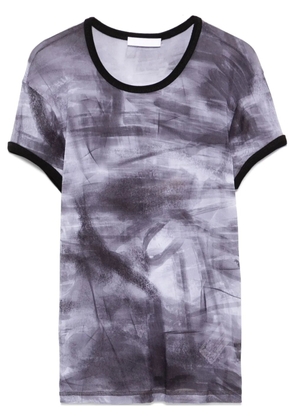 Helmut Lang graphic-print T-shirt - Black