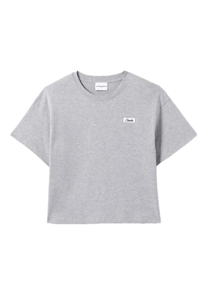 Claudie Pierlot cotton oversized T-shirt - Grey