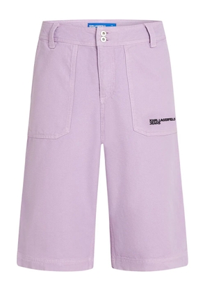 Karl Lagerfeld Jeans cargo shorts - Purple