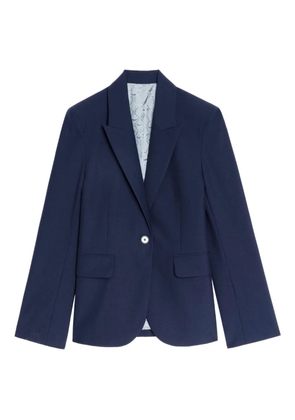 Zadig&Voltaire single-button blazer - 434 BLUEBERRY